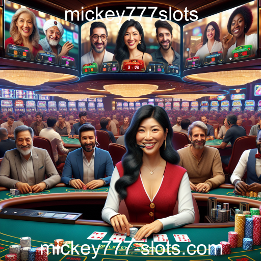 A Experiência Imersiva do Cassino Ao Vivo no mickey777slots