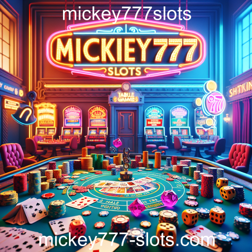 A Magia dos Jogos de Mesa no Mickey777Slots